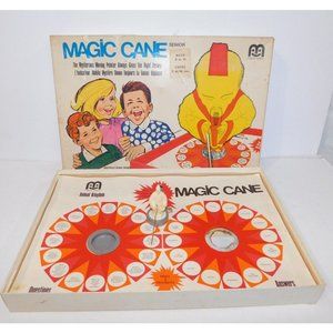 Vintage 60s MAGIC CANE SENIOR Board Game Mertrex Always Give the Right Answer